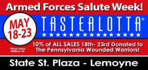 Tastalotta Armed Forces Spec BILL BOARD