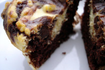 Ricotta Cheese Chocolate Cake with Coconut Vinegar