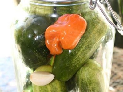 Champagne Wine Vinegar Garlic Habanero Pickles