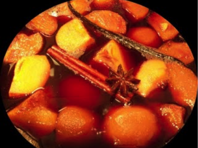Red Wine & Aged Vanilla Balsamic Poached Baby Asian Pears
