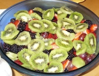 White Grapefruit Balsamic Fruit Salad